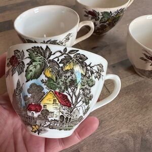 Set of 4 Meaking sol tea cups